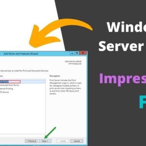 Windows Server 2012 - Servidor de Impressão e Fax