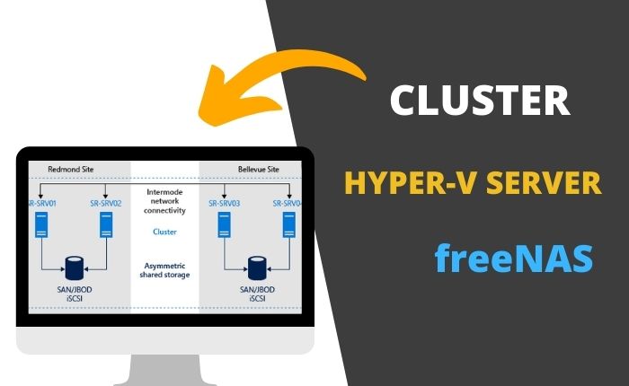 Cluster 2019 + Hyper-V Server 2019 + FreeNAS + iSCSI