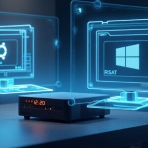 Mini PC como servidor de arquivos Linux e Windows Server 2025 DataCenter!