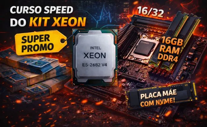 Curso Kit Xeon + Proxmox = Seu Datacenter em Casa