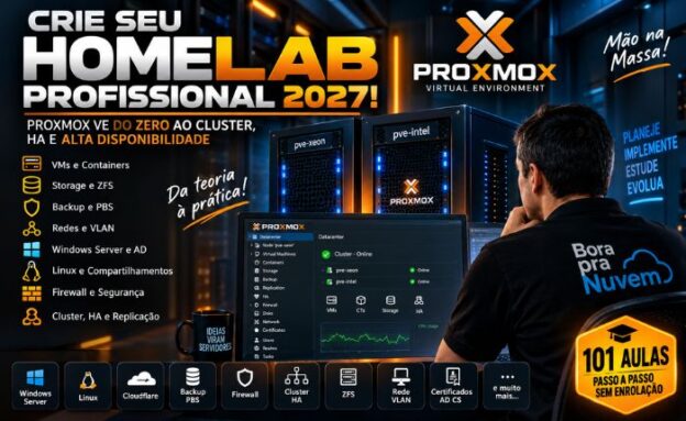 🔥Crie seu Homelab Profissional 2027!