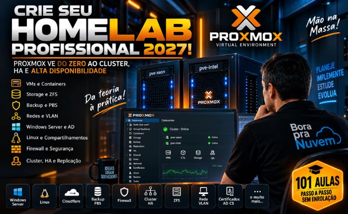 🔥Crie seu Homelab Profissional 2027!